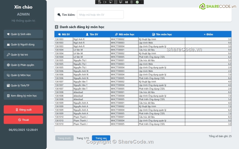 QuanLySinhVien,Quan,sinh viên,quan ly,Code Quản Lý Sinh Viên ADO.NET,code de hieu           va de hiểu nhất